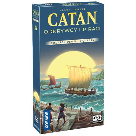 Catan: Odkrywcy i Piraci - dodatek dla 5-6 graczy 2025