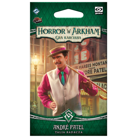 Horror w Arkham: Gra karciana - talia badacza: Andre Patel