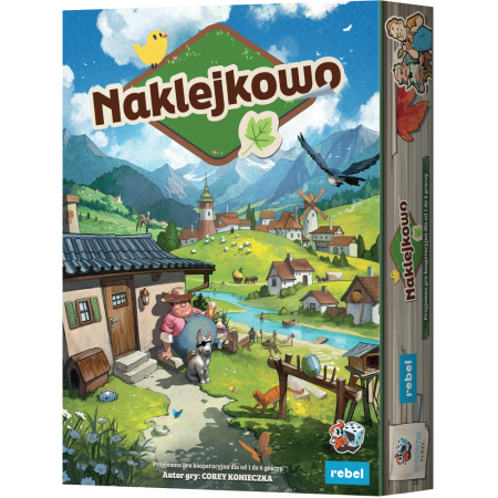 Naklejkowo - gra familijna