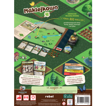 Naklejkowo - gra familijna