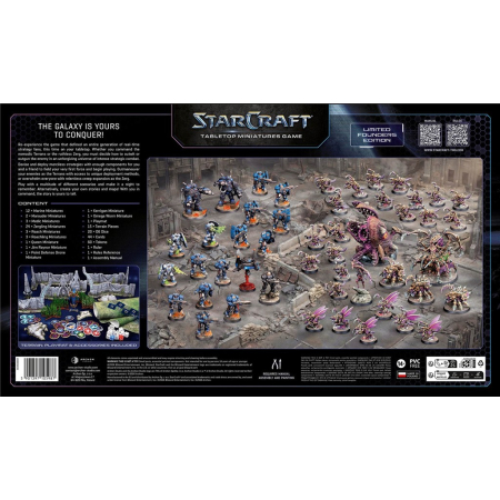 Gra planszowa StarCraft: Two Player Starter Set - Founders Edition - przedsprzedaż