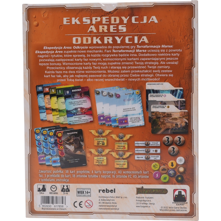 Terraformacja Marsa: Ekspedycja Ares - Odkrycia