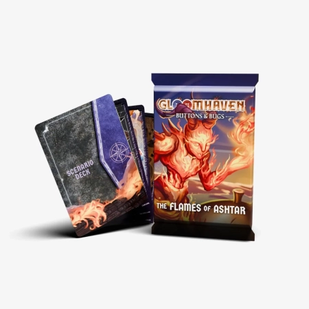 Gloomhaven: Buttons & Bugs - Pub Crawlers + The Flames of Ashtar + promo card